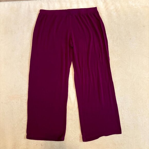 Gilligan & O’Malley Soft Modal Sleep Lounge Pants XXL Plum - Picture 1 of 5
